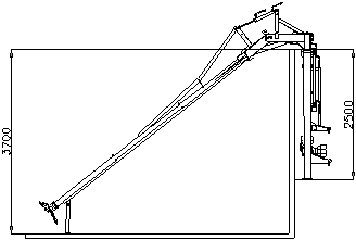 Samsoni hüdro-ajamiga mikser 4,55m segamislabaga
